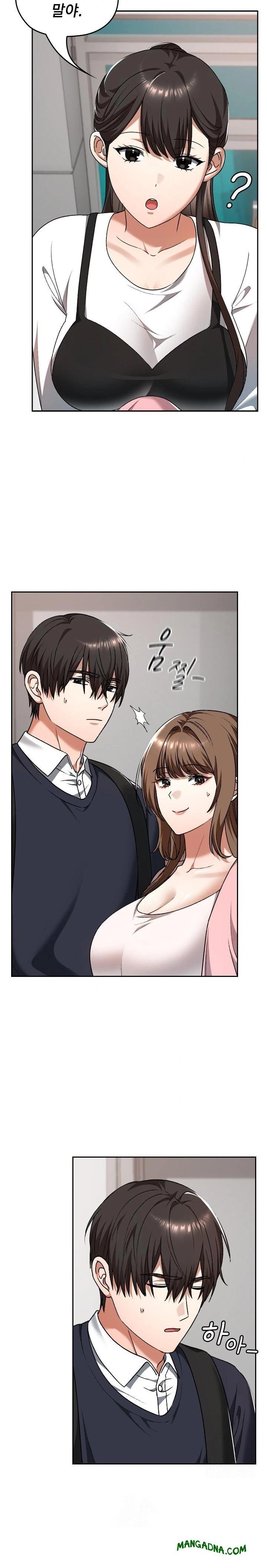 Keep It a Secret in School Raw - Chapter 42 Page 19