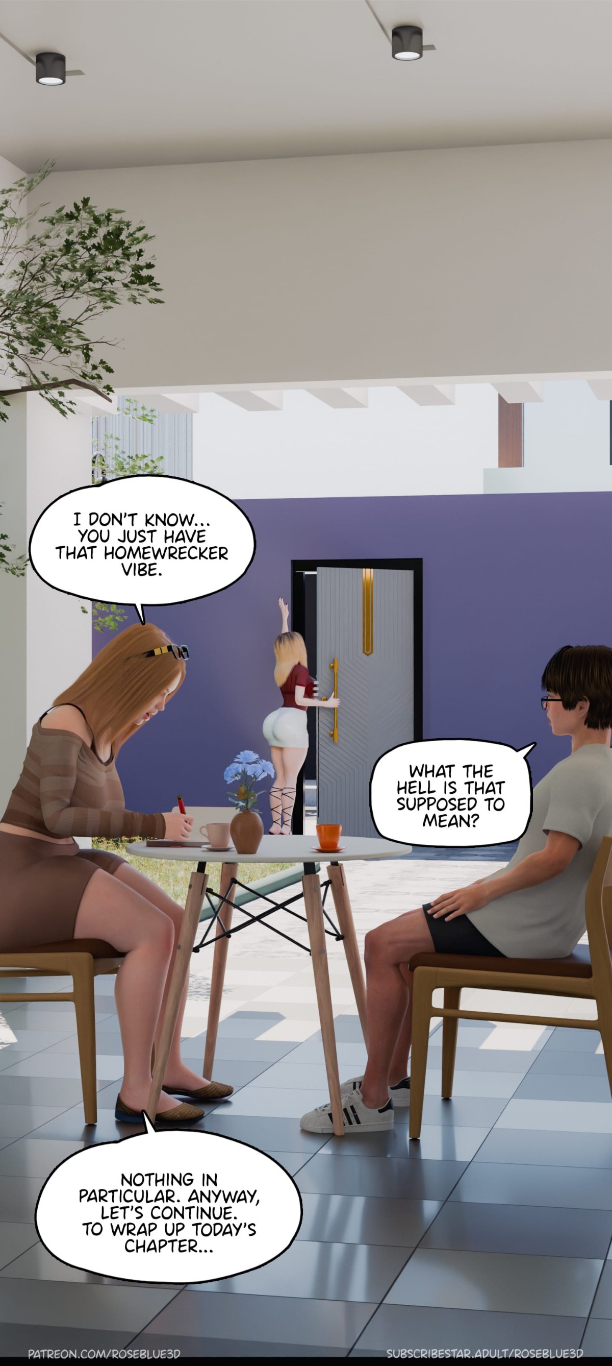 My Neighbor's Widow - Chapter 40 Page 87
