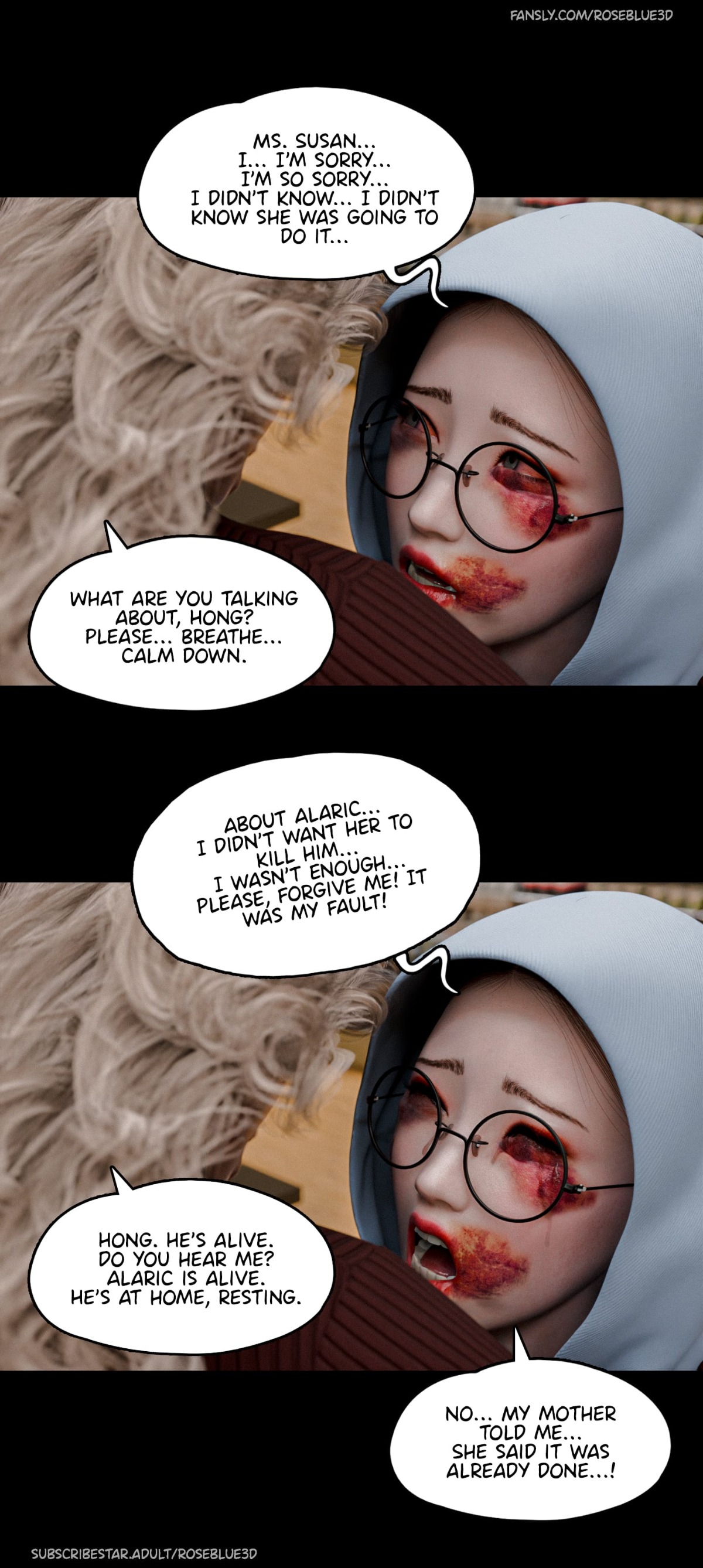 My Neighbor's Widow - Chapter 44 Page 12